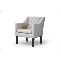 Baxton Studio 9070-Beige-CC Brittany Club Chair